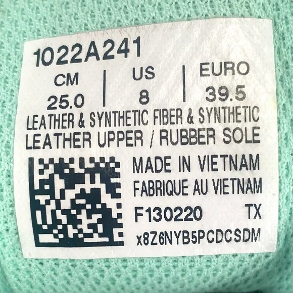 Womens Asics Gel Nandi OG Shoe Size 8 Piedmont Grey/White Running Jog 1022A241 - Picture 7 of 8